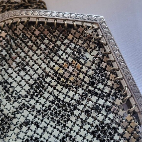 Vintage Mandalian Mfg. Co. Mesh Purse-Black/Sea Green - Picture 8 of 12